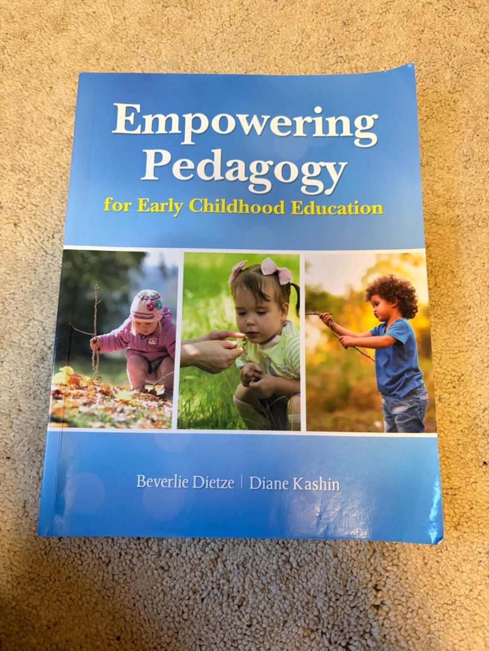 ECE books! Empowering Pedagogy for Early Childhood Education - Blue Cover
